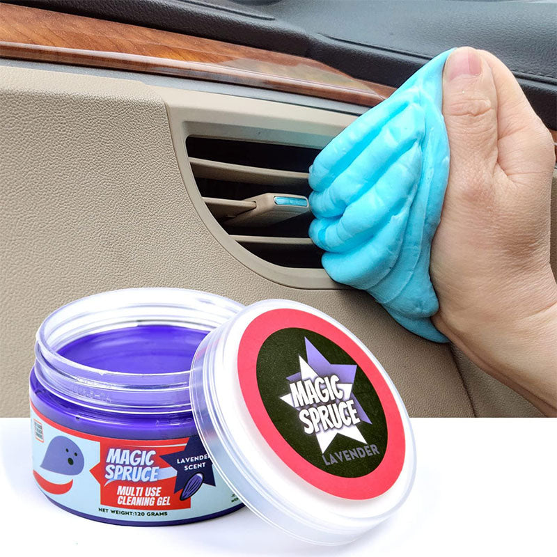 Car Detailing Kit Gel for Car Interior Dashboard Cleaner Products, Non-Water Dust Remover Scented Freshner, Upholstery Cleaning Putty, Pc Laptop Computer Cleaning Accessories Car Slime Kits